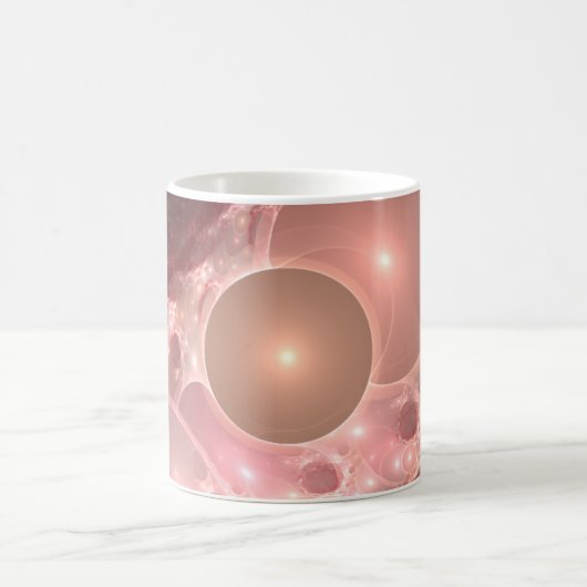 Mug dégradé de bulles (Centre)