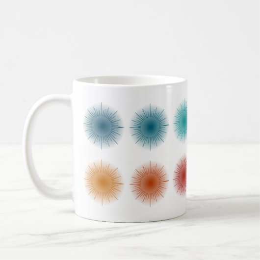 Mug Dégradé de couleur Sun (Gauche)