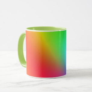 Mug Dégradé de couleurs arc-en-ciel