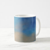 Mug Dégradé de plage calme (Devant droit)