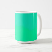 Mug Dégradé de vert de printemps  (Devant droit)