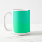 Mug Dégradé de vert de printemps  (Gauche)