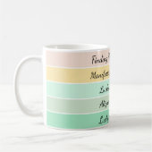 Mug Dégradé moderne de la Saint-Patrick (Gauche)