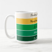 Mug Dégradé Moderne de la Saint-Patrick (Gauche)
