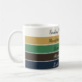 Mug Dégradé Moderne de la Saint-Patrick (Gauche)