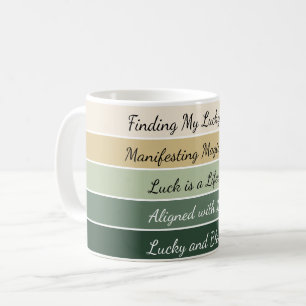 Mug Dégradé moderne de la Saint-Patrick