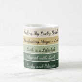 Mug Dégradé moderne de la Saint-Patrick (Centre)