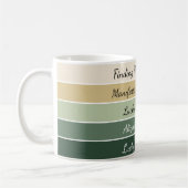 Mug Dégradé moderne de la Saint-Patrick (Gauche)