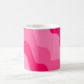 Mug Dégradé ondulé rose (Centre)