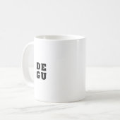 MUG ▣　DEGU　▣ (Devant gauche)