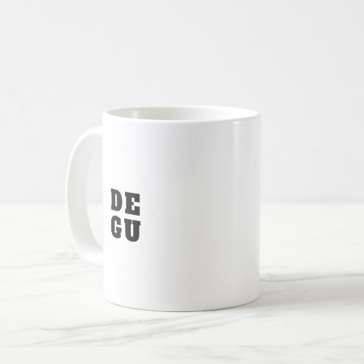 MUG ▣　DEGU　▣ (Devant gauche)