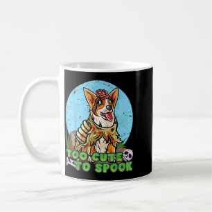 Mug Déguisement de zombie Corgi Happy Halloween