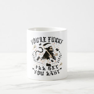 Mug Déguisement d'Halloween squelette de la Faucheuse 