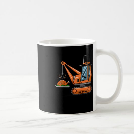 Mug Déguisement drôle de dinde de poulet F-caw-f de Th (Droite)