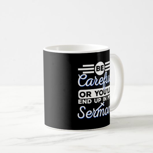 Mug Dégustation du sermon du pasteur (Devant droit)