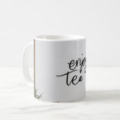 Mug Dégustez du thé avec de la pâte à café (Devant gauche)