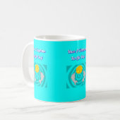 Mug Dégustez une superbe purée de café Dauphins (Devant gauche)