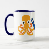 Mug Dégustez votre Net Mug, l'art des deux côtés (Gauche)