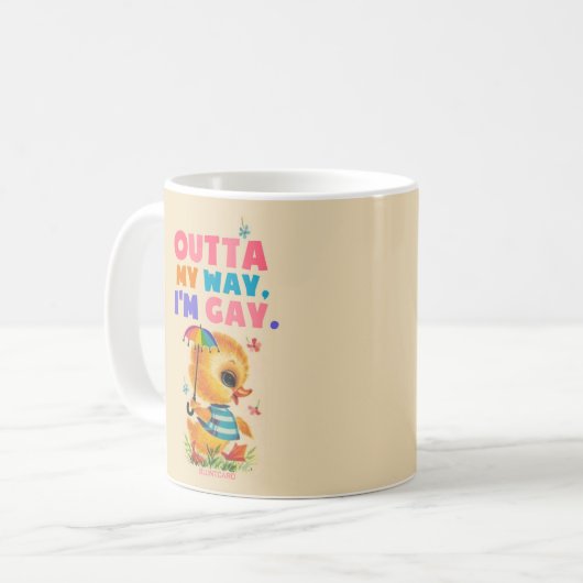 Mug Dehors de mon chemin ! (Devant gauche)