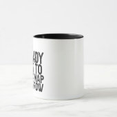 Mug Déjà envie de faire une sieste demain fainéant flo (Centre)