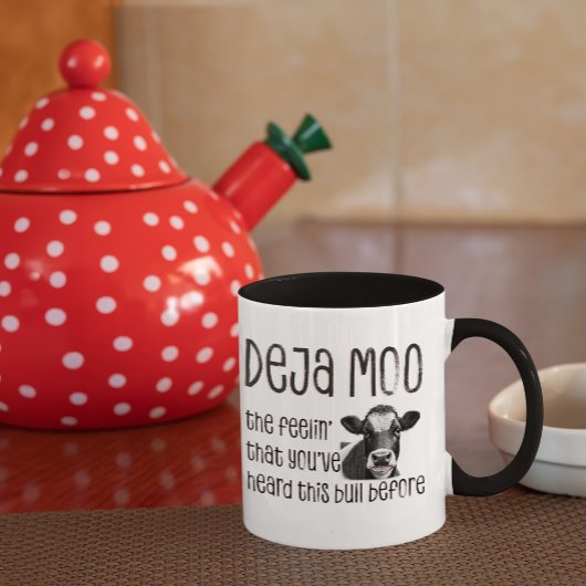 Mug Deja Moo - Vous Avez Entendu Ce Bull Avant