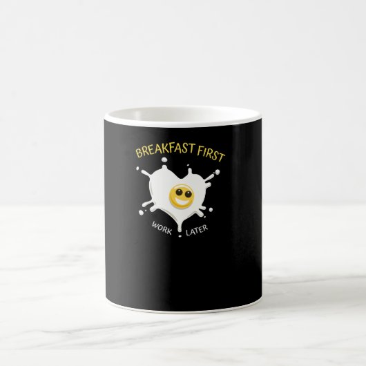 Mug Déjeuner d'abord (Centre)