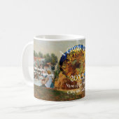 Mug Déjeuner de brunch de thé Patio Garden 2024 Fête F (Devant gauche)