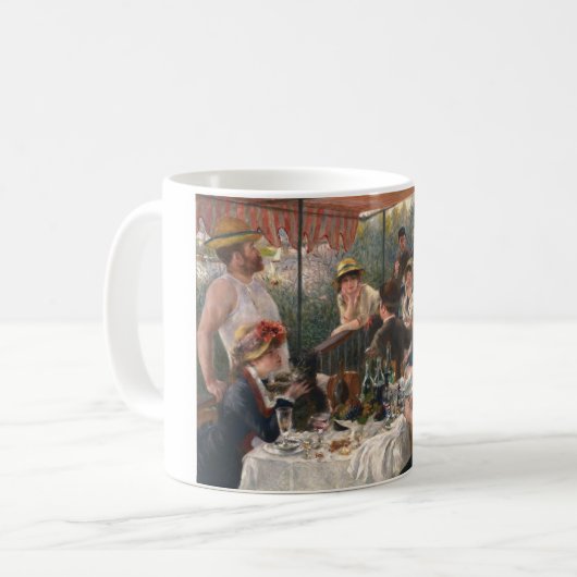 Mug Déjeuner de plaisance - Renoir Painting (Devant gauche)