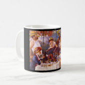 Mug Déjeuner du Boating_Groups et des figures (Devant gauche)