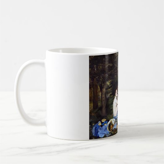 Mug Déjeuner sur l'herbe, Manet (Gauche)