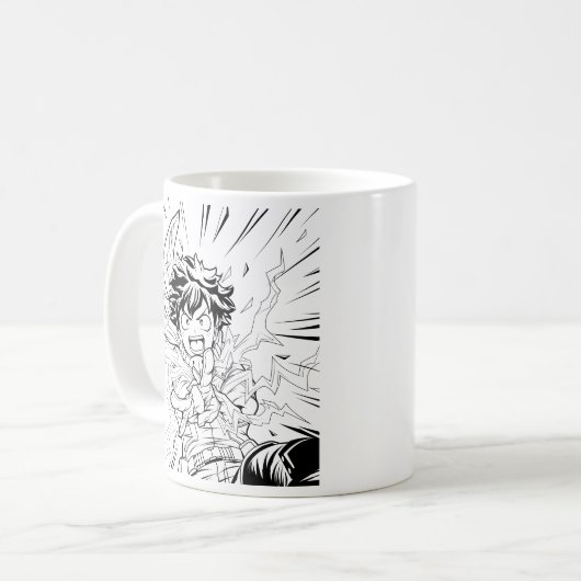 Mug Deku In Action Mood (Devant gauche)