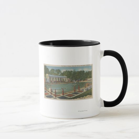 Mug Del Monte, CA - Le Plunge Romain à l'Hôtel (Droite)