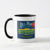 Mug Del Rio Apple Crate LabelMedford, OU (Gauche)