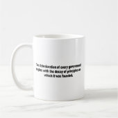 Mug Délabrement des principes (Gauche)