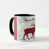 Mug d'élans rouges et noirs (Devant gauche)