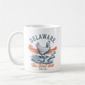 Mug Delaware The First State Souvenir (Gauche)