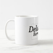 Mug Delco Né et élevé (Gauche)