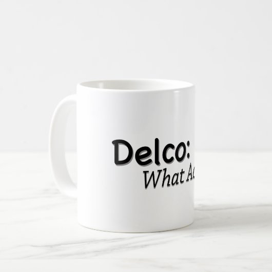 Mug Delco Quelle Accent? (Devant gauche)