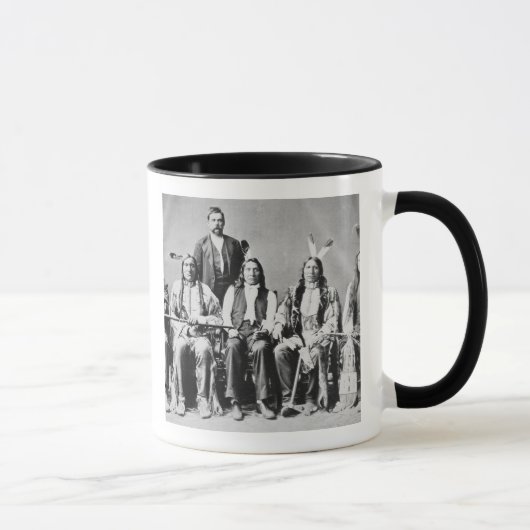 Mug Délégation des chefs de Sioux, menée par le nuage (Droite)