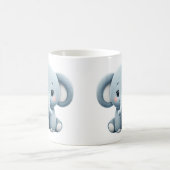 Mug d'éléphant doux (Centre)