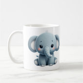 Mug d'éléphant doux (Gauche)