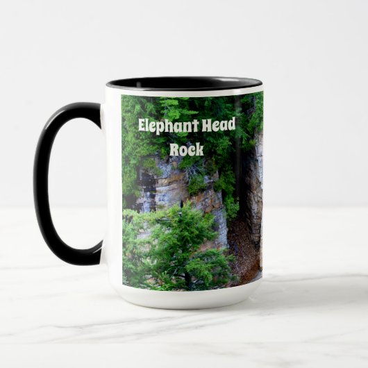 Mug d'éléphant Head Rock (Gauche)