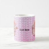 Mug d'éléphant rose (Centre)