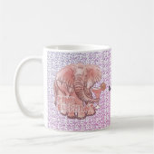 Mug d'éléphant rose (Gauche)