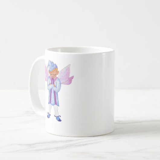 Mug d'elfe bleu clair pénètre (Devant gauche)