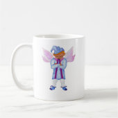 Mug d'elfe bleu clair pénètre (Gauche)