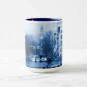 Mug Delft-Bleu-Regard d'Amsterdam Hollande (Centre)