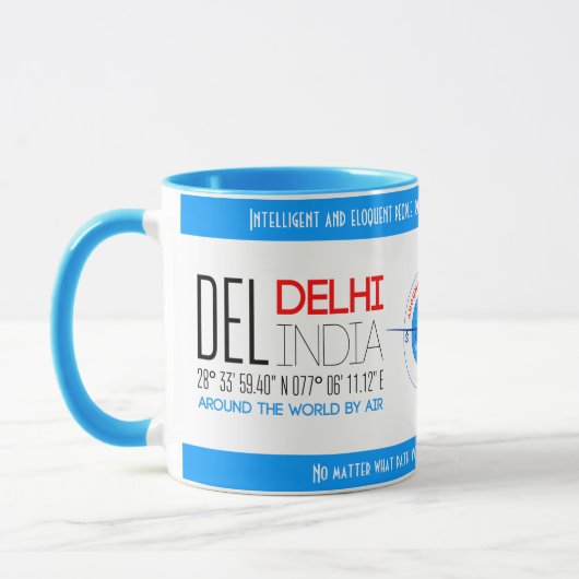 Mug Delhi, Inde (Gauche)