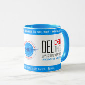 Mug Delhi, Inde (Devant droit)