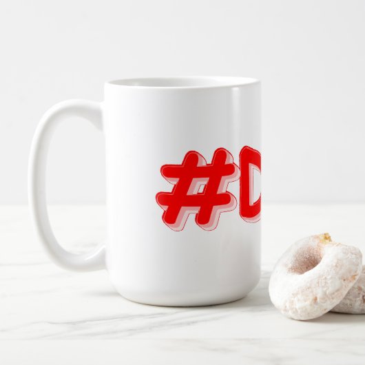 Mug "#Delhi" Joli Design. Commandez dès maintenant  (Avec donut)